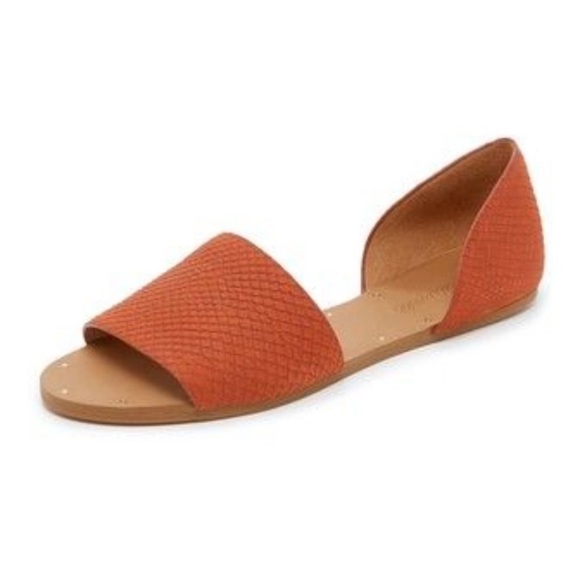Madewell Shoes - Madewell The Thea Sandal Embossed Soft Leather, size 8